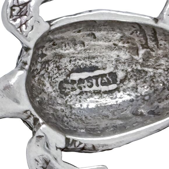 Sea Turtle Ocean Charm | Vintage Sterling Silver 925 - Picture 4 of 6